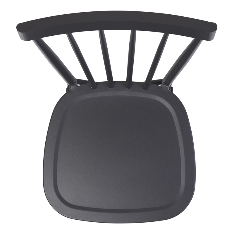 Safavieh Core Aluminum Spindle Chair Set of 2  in Gray