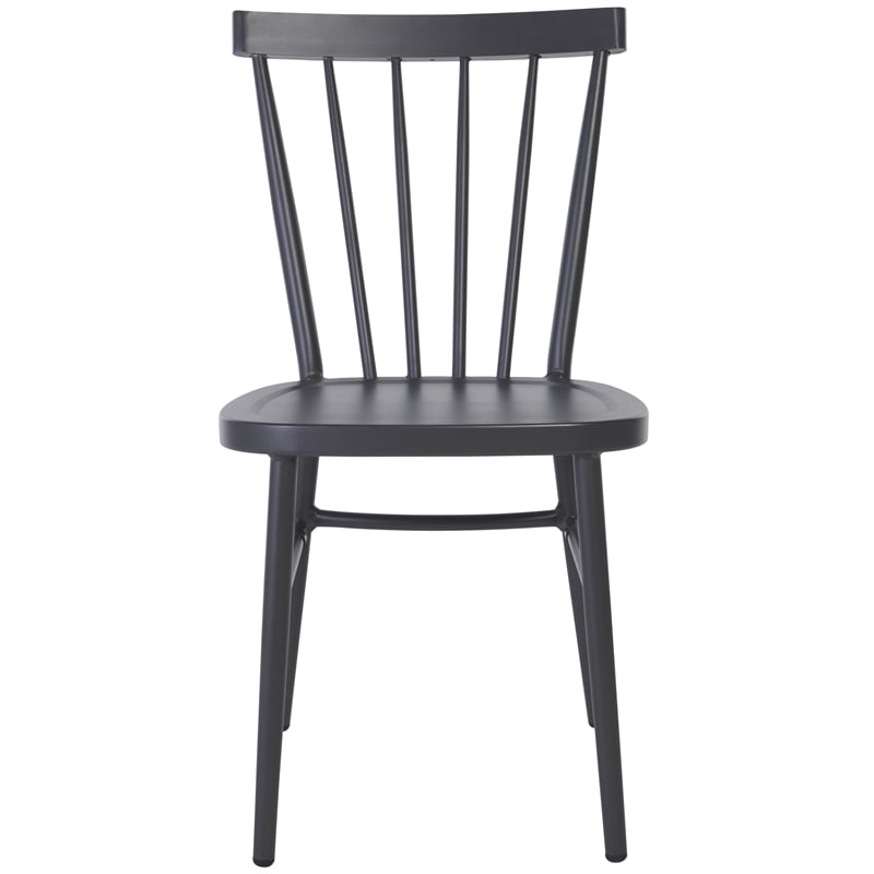 Safavieh Core Aluminum Spindle Chair Set of 2  in Gray