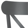 Safavieh Core Cross Aluminum Back Chair Set of 2 in Gray