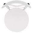 Safavieh Core Cross Aluminum Back Chair Set of 2 in White