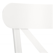 Safavieh Core Cross Aluminum Back Chair Set of 2 in White