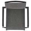 Safavieh Dexter Aluminum Armchair Set of 2 in Black