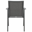 Safavieh Dexter Aluminum Armchair Set of 2 in Gray