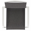 Safavieh Dexter Aluminum Armchair Set of 2 in White