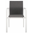 Safavieh Dexter Aluminum Armchair Set of 2 in White