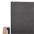 Safavieh Dexter Aluminum Armchair w/ Teak Set of 2  in Gray