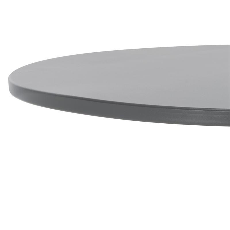 Safavieh Core Aluminum Bistro Table in Gray