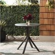 Safavieh Core Aluminum Bistro Table in Gray