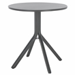 Safavieh Core Aluminum Bistro Table in Gray