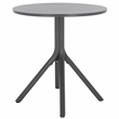 Safavieh Core Aluminum Bistro Table in Gray