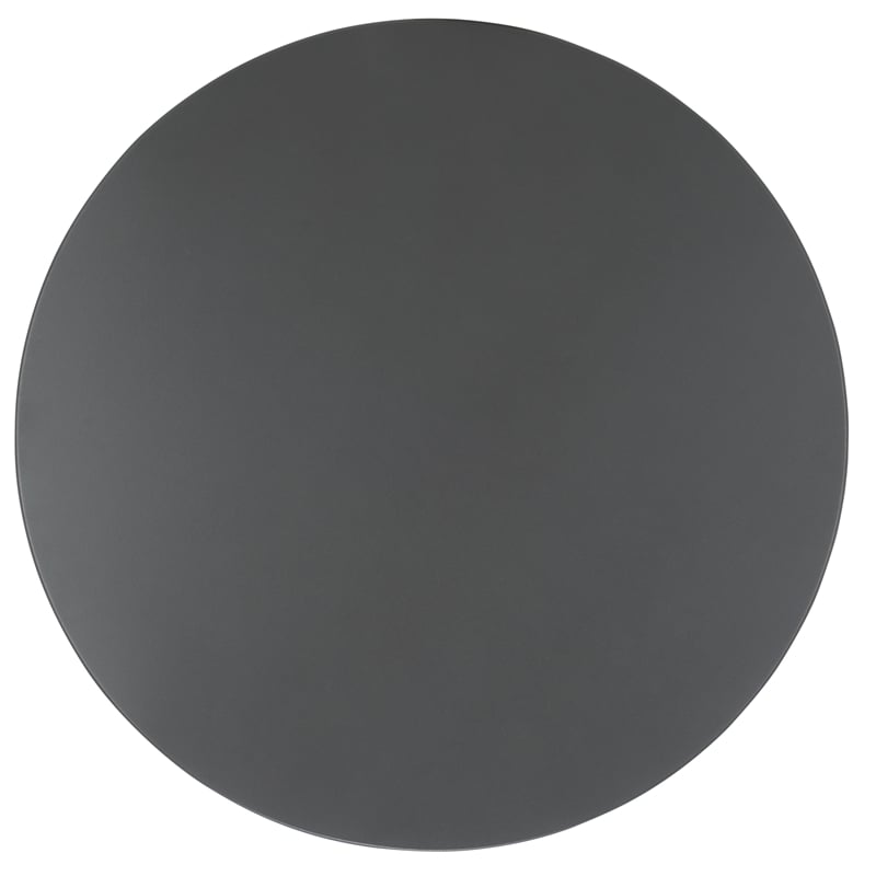 Safavieh Core Aluminum Bistro Table in Gray