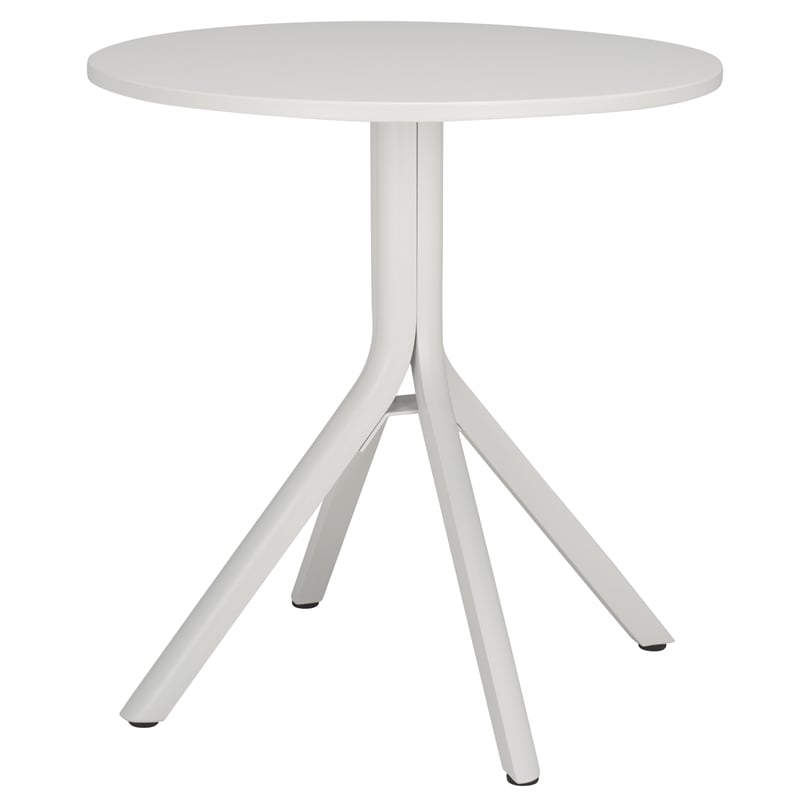 Safavieh Core Aluminum Bistro Table in White