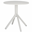 Safavieh Core Aluminum Bistro Table in White