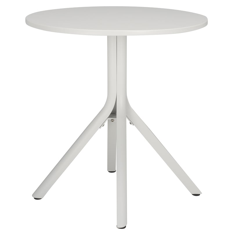 Safavieh Core Aluminum Bistro Table in White