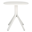 Safavieh Core Aluminum Bistro Table in White