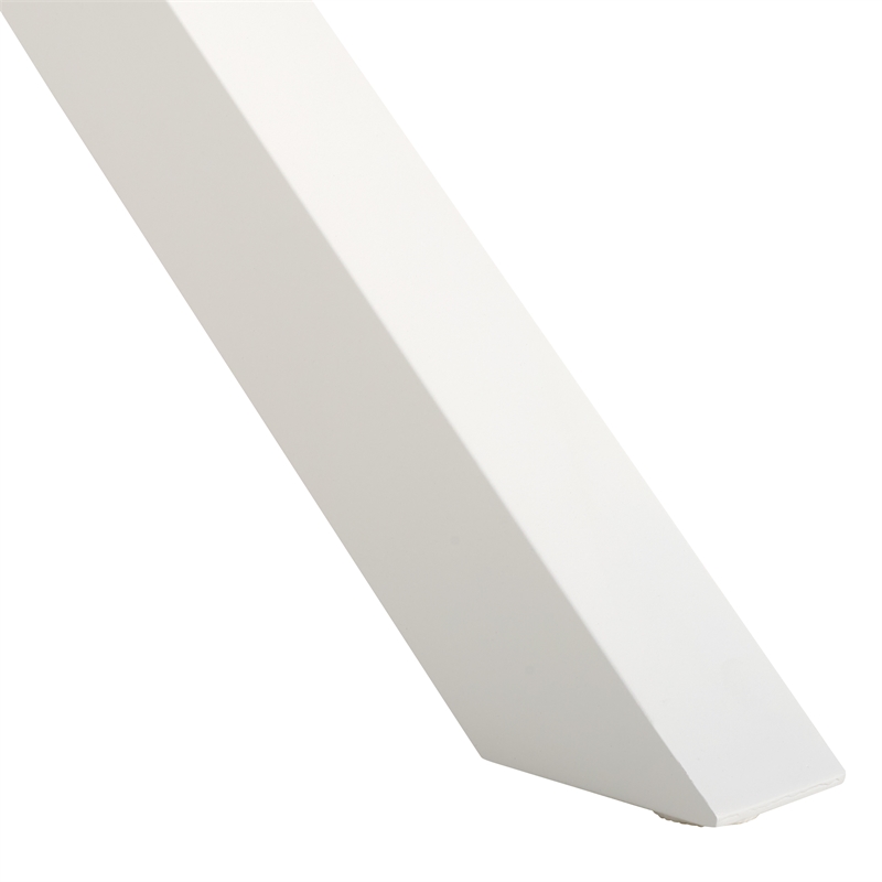 Safavieh Core Aluminum Dining Table in White