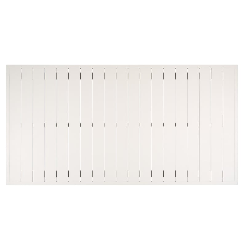 Safavieh Core Aluminum Dining Table in White