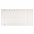 Safavieh Core Aluminum Dining Table in White