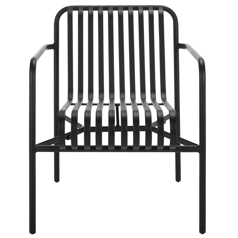 Safavieh Core Aluminum Armchair in Black