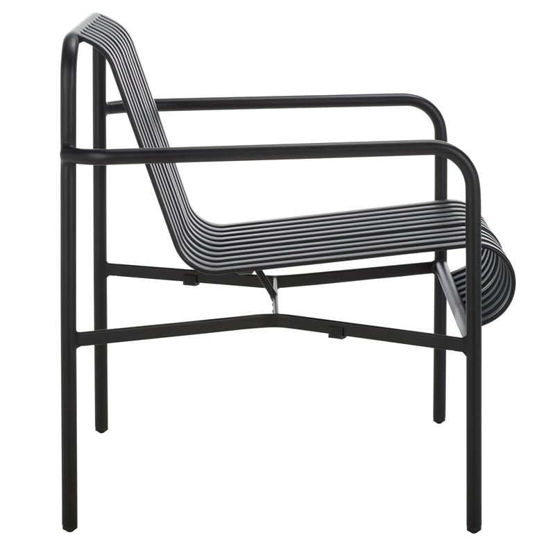 Safavieh Core Aluminum Armchair in Black
