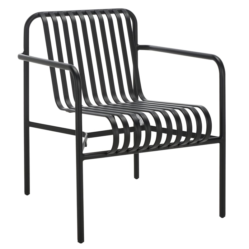 Safavieh Core Aluminum Armchair in Black
