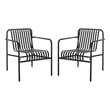 Safavieh Core Aluminum Armchair in Black