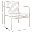 Safavieh Core Aluminum Armchair in White