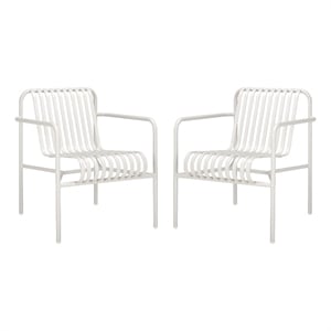 Safavieh Core Aluminum Armchair in White