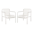Safavieh Core Aluminum Armchair in White