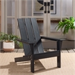 Safavieh All Weather Adirondack Chair  in Black