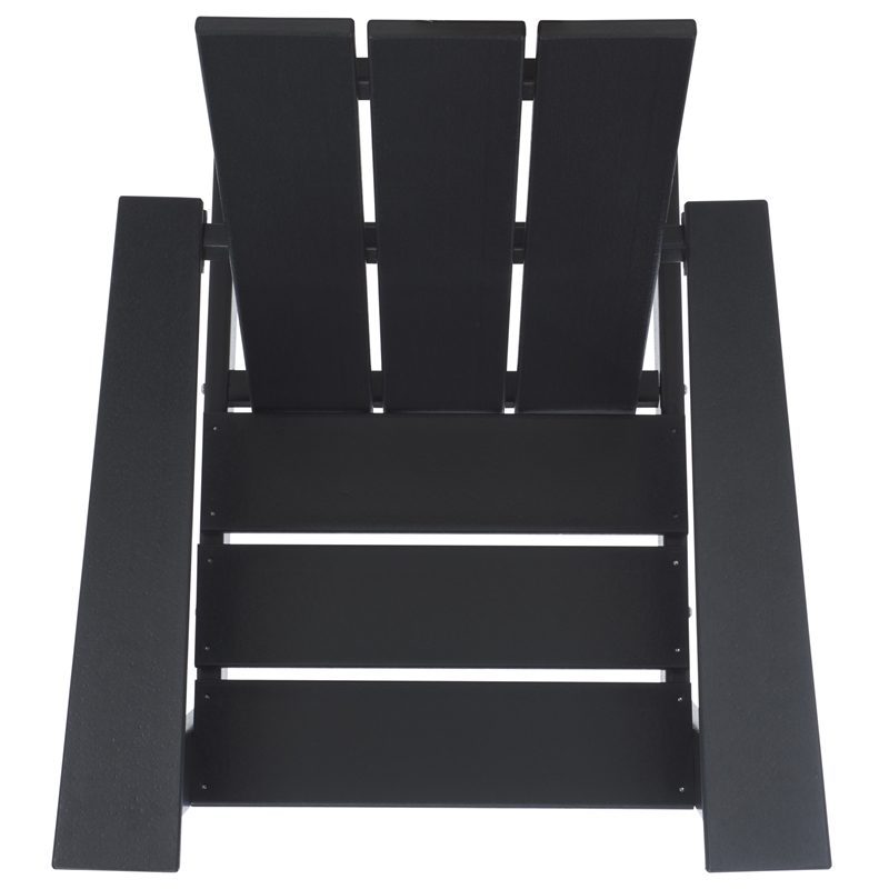 Safavieh All Weather Adirondack Chair  in Black