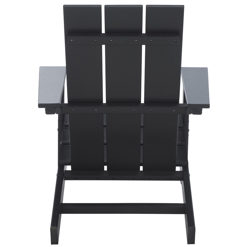 Safavieh All Weather Adirondack Chair  in Black