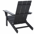 Safavieh All Weather Adirondack Chair  in Black