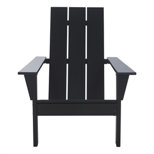 Safavieh All Weather Adirondack Chair  in Black
