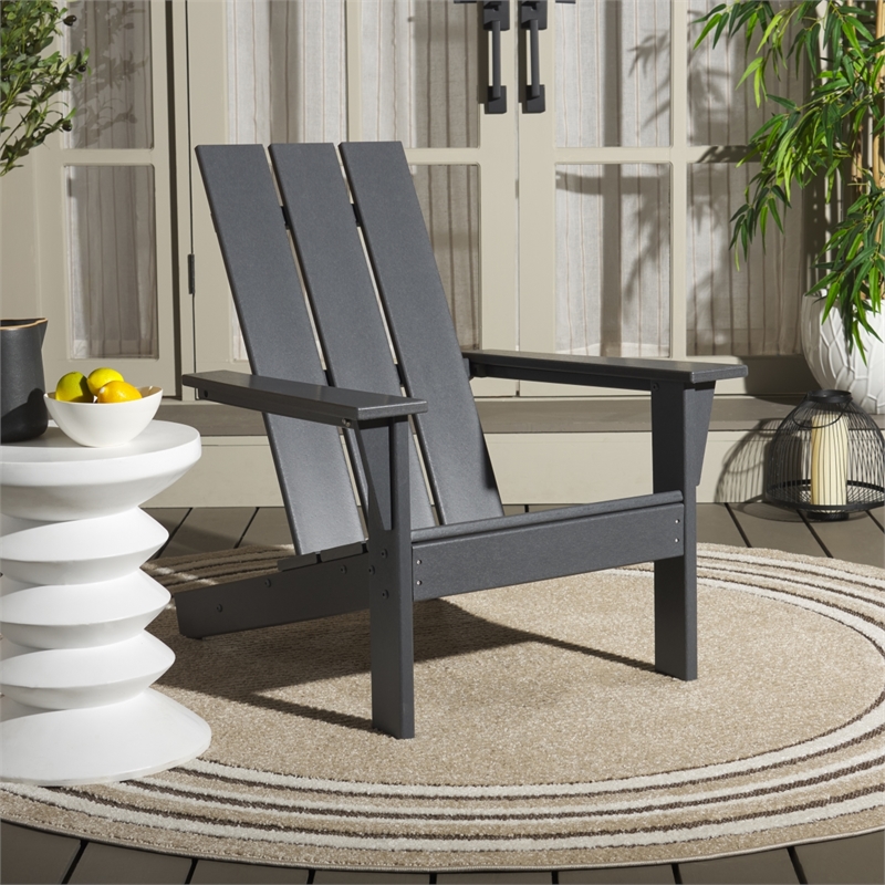 Safavieh All Weather Adirondack Chair in Gray