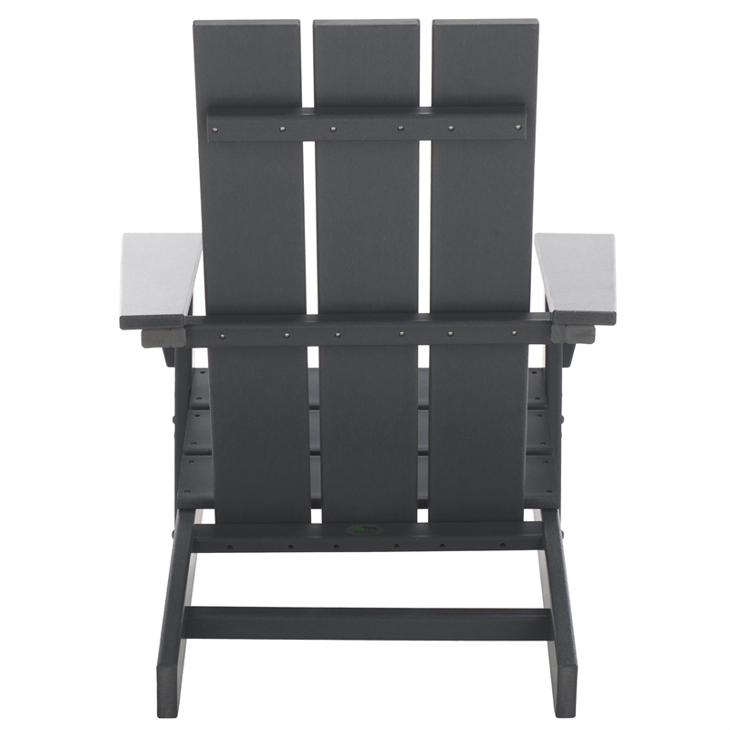 Safavieh All Weather Adirondack Chair in Gray