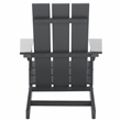 Safavieh All Weather Adirondack Chair in Gray