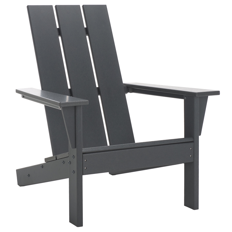 Safavieh All Weather Adirondack Chair in Gray