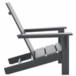 Safavieh All Weather Adirondack Chair in Gray