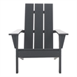 Safavieh All Weather Adirondack Chair in Gray