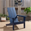 Safavieh All Weather Adirondack Chair  in Blue