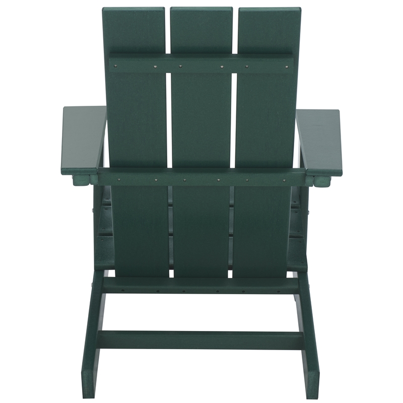 Safavieh All Weather Adirondack Chair in Green