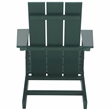 Safavieh All Weather Adirondack Chair in Green