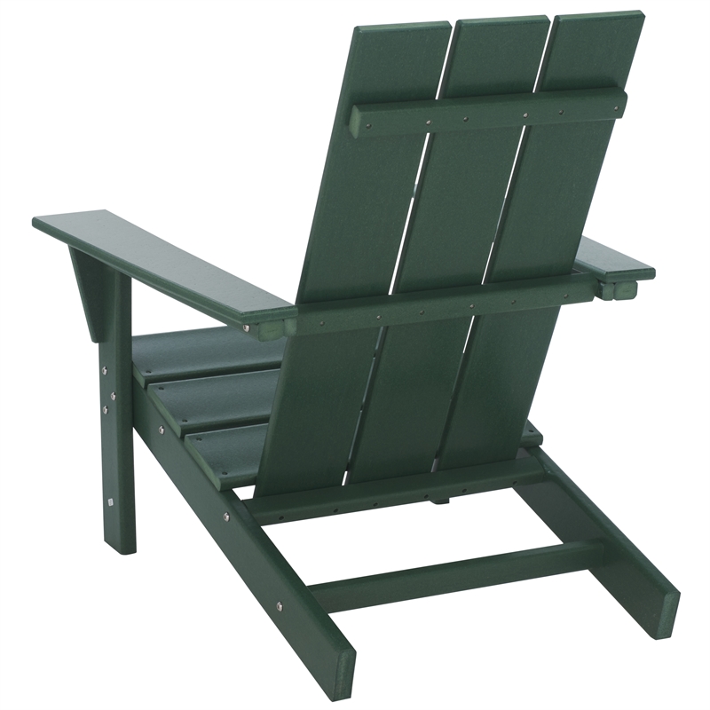 Safavieh All Weather Adirondack Chair in Green