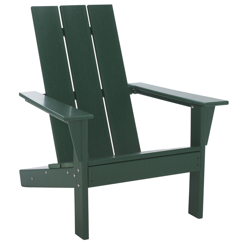 Safavieh All Weather Adirondack Chair in Green