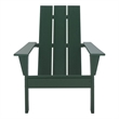 Safavieh All Weather Adirondack Chair in Green