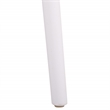 Safavieh Fufa Plastic Dining Chair Set of 2  in White