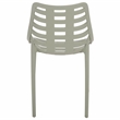 Safavieh Fufa Plastic Dining Chair Set of 2  in Green