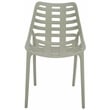 Safavieh Fufa Plastic Dining Chair Set of 2  in Green
