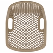 Safavieh Leila Plastic Dining Chair Set of 2  in Beige